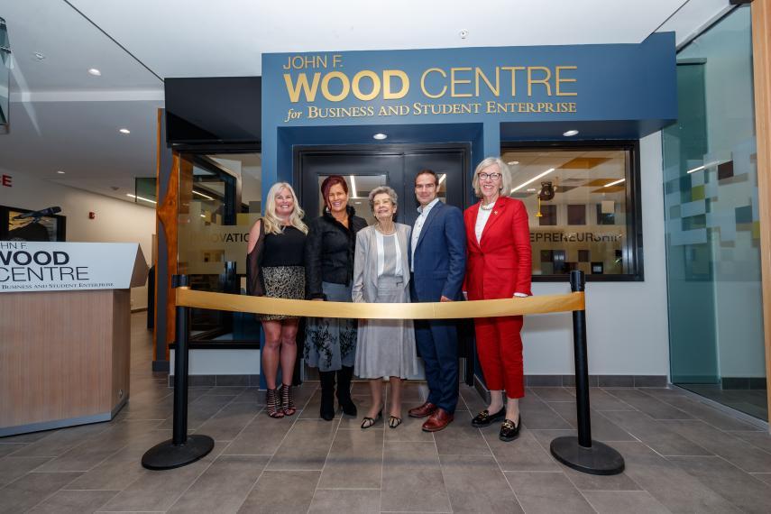 New Space Opens For The John F Wood Centre Gordon S Lang School Of